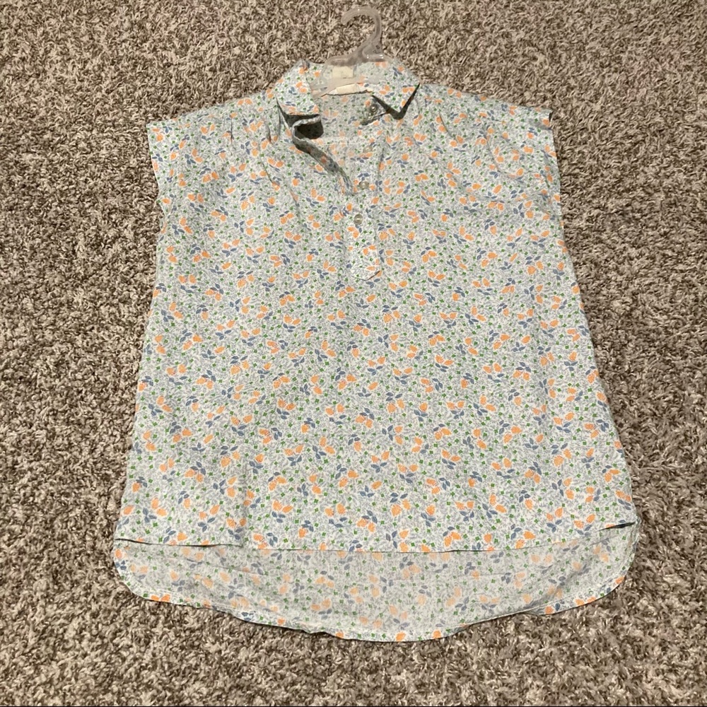 Vibriant Vintage Floral Top